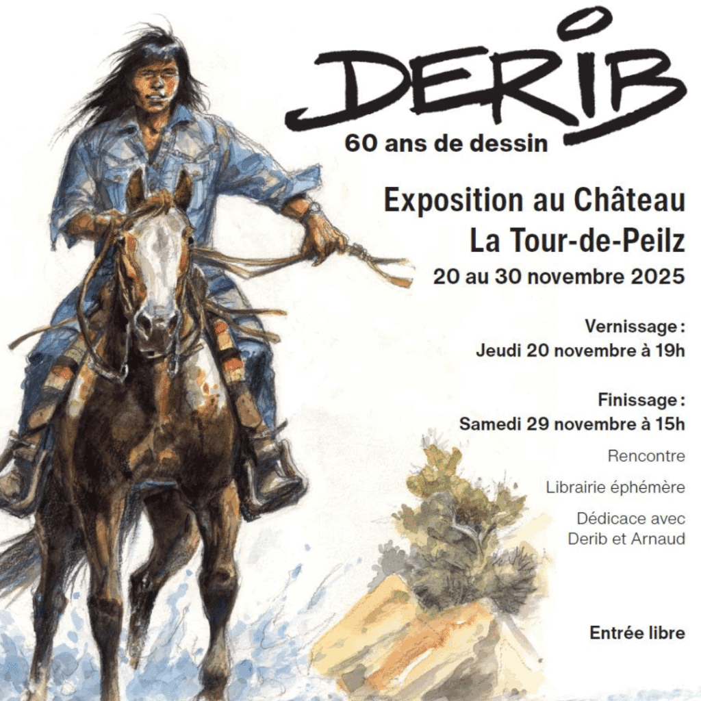 Exposition Derib au MSJ